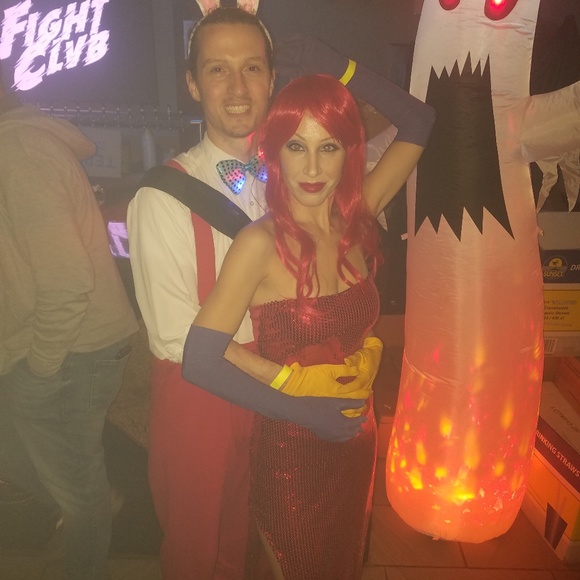 Adult Jessica rabbit Halloween costume - Picture 5 of 7